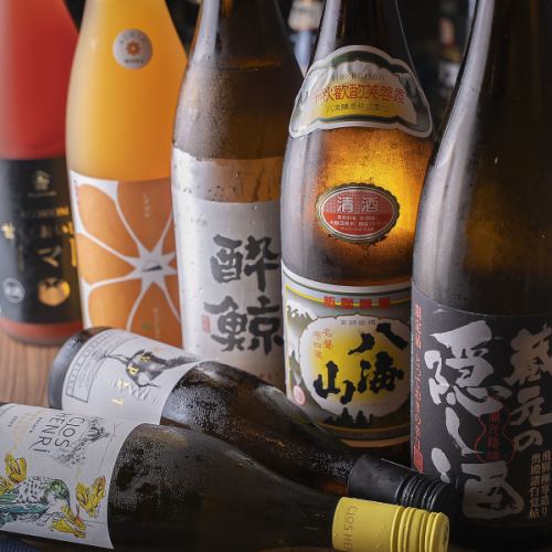 和食にピッタリなお酒もバリエーション豊富に用意！