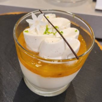 Blanc-manger - 杏仁 blancmange -