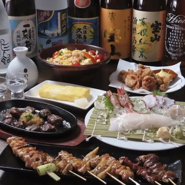 【生ビールつき】2時間飲み放題ございます!