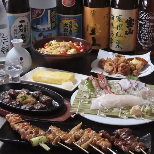【生ビールつき】2時間飲み放題ございます!