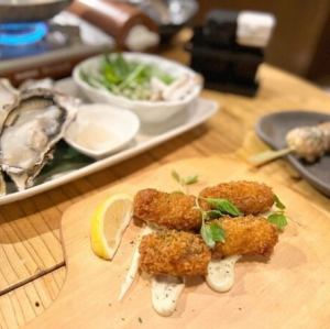 【定番！】広島産 カキフライ(4個)