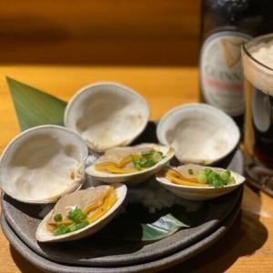 3个白蛤蜊
