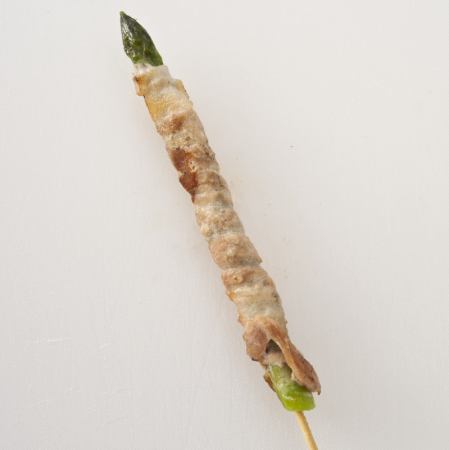 asparagus roll skewer