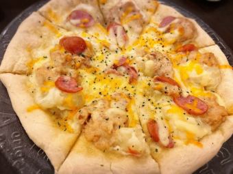 ウィンナーとツナポテトのマヨPizza