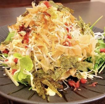 とりDEビアー流 大人のポテトサラダ/ちりめんと大根のカリカリ梅サラダ ～さっぱりドレッシング～　各