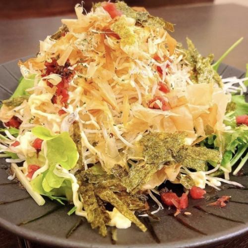 とりDEビアー流 大人のポテトサラダ/ちりめんと大根のカリカリ梅サラダ ～さっぱりドレッシング～　各