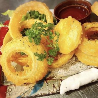 【その他】味が選べる ちくわ揚げ/ビアー衣のサクッとオニオンリング　各