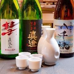 We offer local Shinshu sake