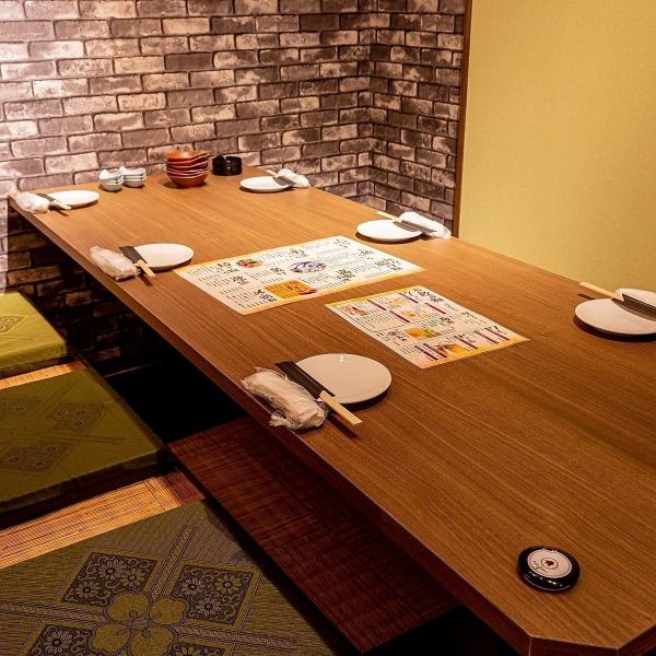 [Fully private rooms x sunken kotatsu tables | For 2-140 people] If you're looking for a private party at Nagano Station, then Fukuwauchi is the place for you! We have many private rooms that can accommodate 2-140 people, so you can use them to suit a variety of needs, such as group dates, girls' nights, and parties.Please relax in a completely private space.