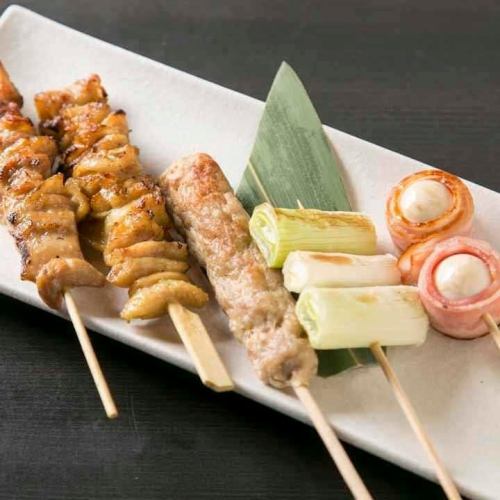 Assorted skewers each