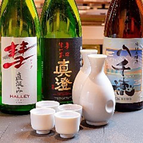 Enjoy local Shinshu sake and cuisine!