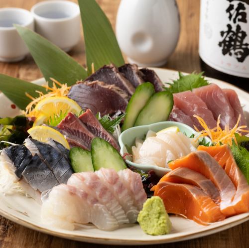 お造り5種盛り合わせ