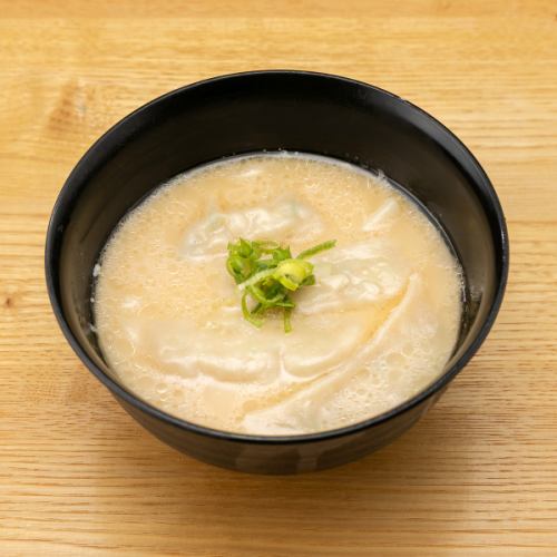 ほっこりパイタンスープ餃子