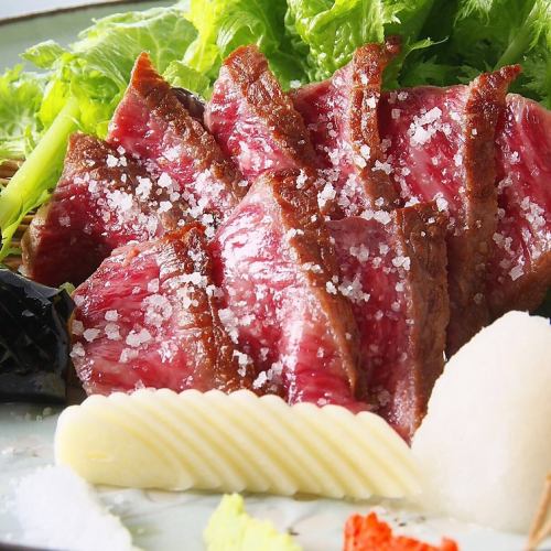 ≪Iyo Wagyu / Bizen Black Beef≫ Straw-grilled steak