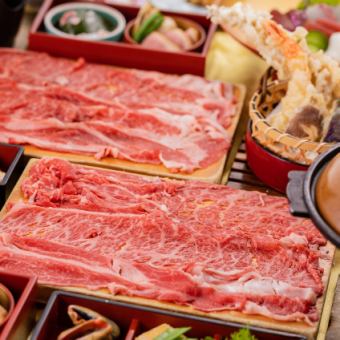 [Gunshi Luxury Course/Beef Sukiyaki] Everyday deals [High quality] [Straw-grilled bonito tataki] 2 hours all-you-can-drink for 6,500 yen!