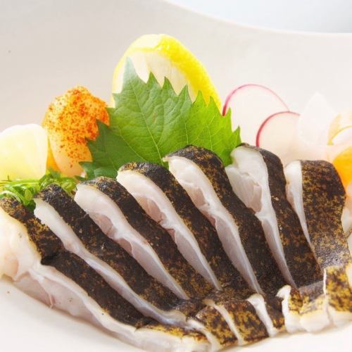 Moray eel straw grilled tataki