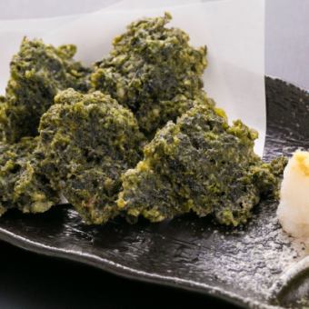 Tosa [Kochi Prefecture] Sea lettuce tempura