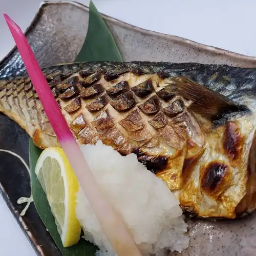 トロ鯖塩焼