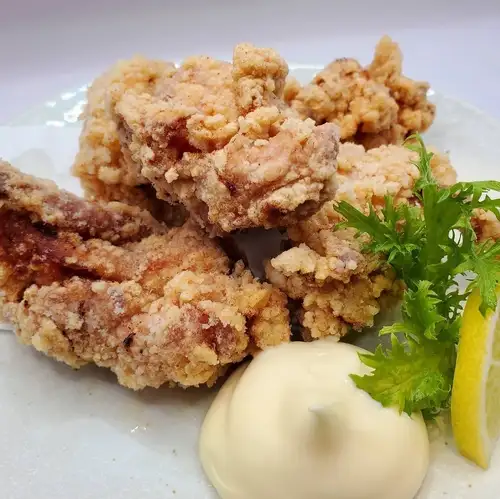 萬年屋の唐揚げ
