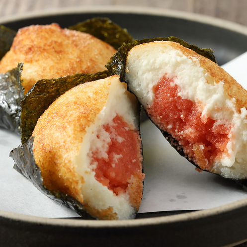 不動の人気メニュー！【大和芋の明太とろろいそべ揚げ】