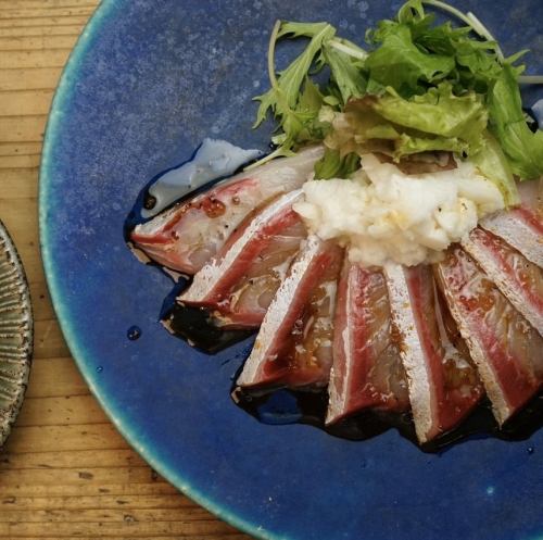 旬魚のカルパッチョ