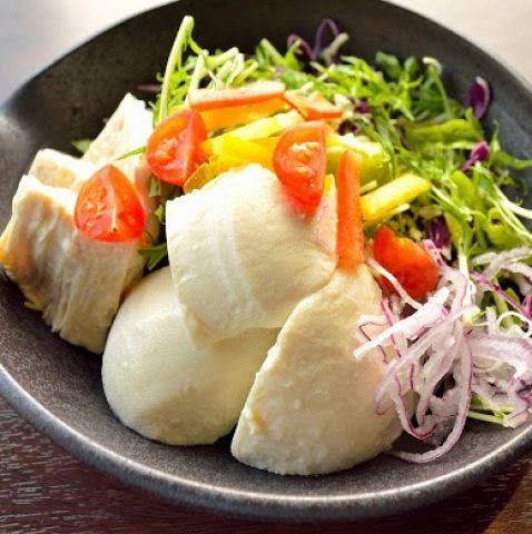 homemade tofu salad