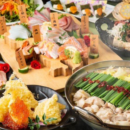 今年的歡迎會和歡送會將在「Kakomi-an」舉行♪ 無限暢飲豐富的套餐方案★