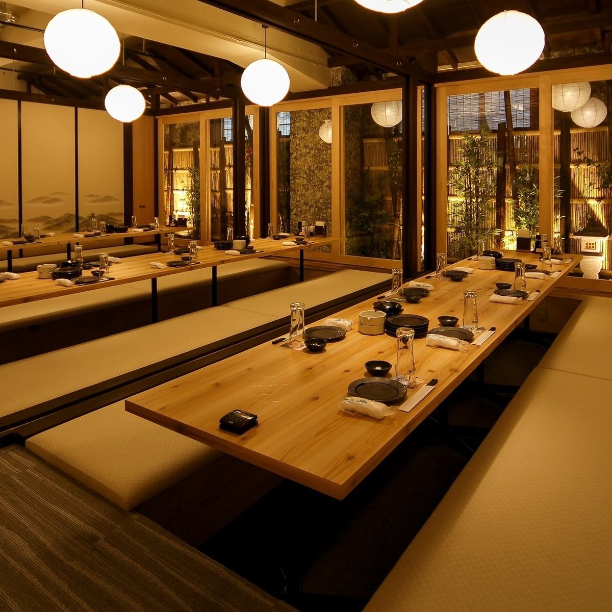 [All seats are private] The perfect space for company banquets and circle drinking parties♪