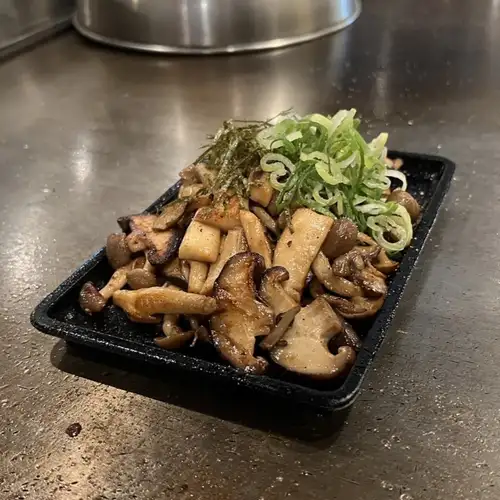 キノコのバター醤油炒め