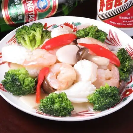 三種海鮮炒め