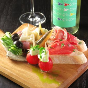 Assorted pinchos (1 serving)