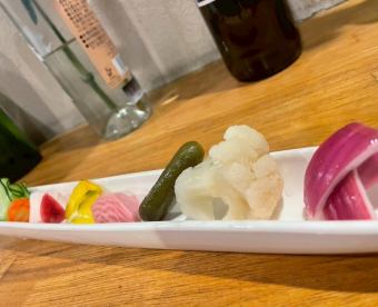 Homemade pickles