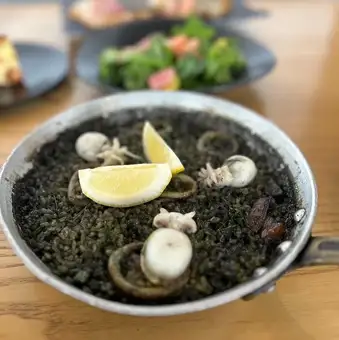 오징어 먹의 빠에야(S/M)