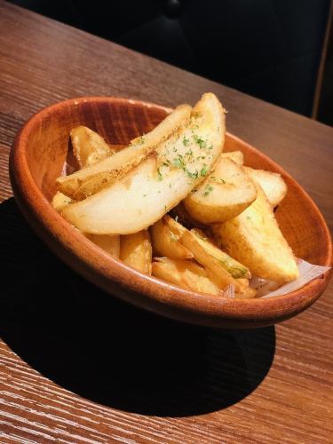 Skin-on french fries (plain)