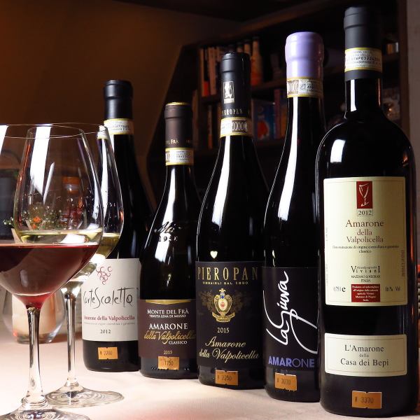 【엄선 이탈리아 와인! 총 80 종류 준비 ♪ 와인 초보자도 즐길 ◆】 글래스 와인