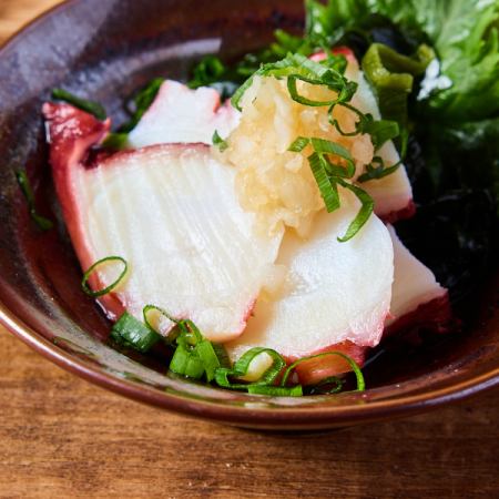 北海葱だこポン酢