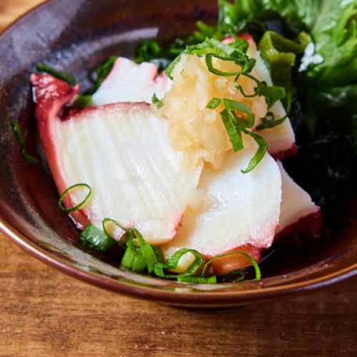 北海葱だこポン酢