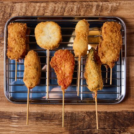 串揚げ7本盛り