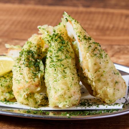 海苔3倍 ちくわの磯辺揚げ