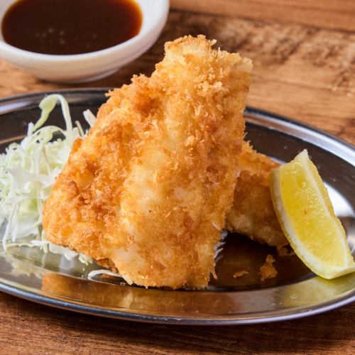 ふわふわ 手仕込みアジフライ