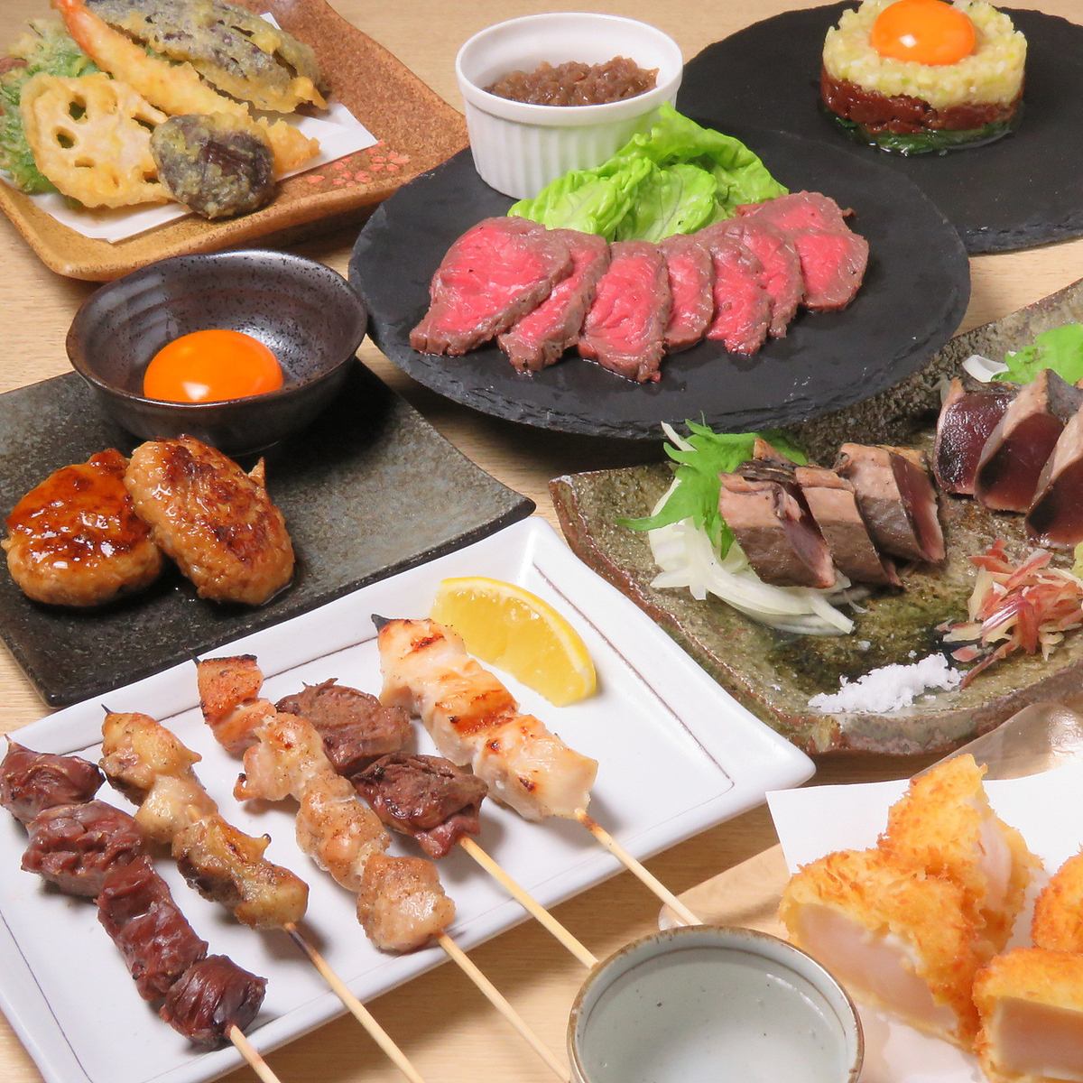 【スタンダートコース】お料理8品＋飲み放題120分付き2,980円！