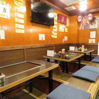 4名様用堀こたつ。
