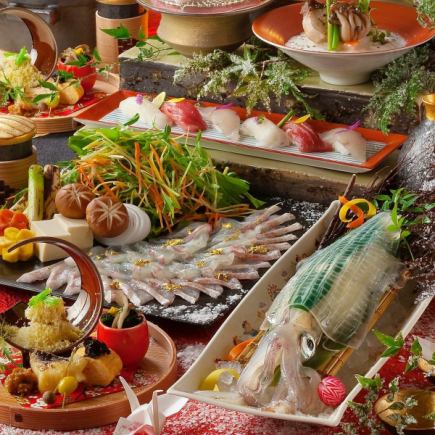 [For entertaining, dining, and banquets] Gourmet Time: 12 dishes, 12,000 yen (tax included)