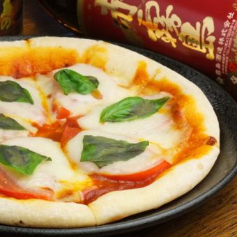 마르게리타 피자 / 해산물 피자 / 아스파라 베이컨 피자