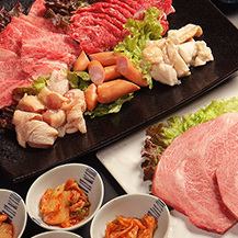 【当日OK！リーズナブルに♪】90分飲み放題付き たつ屋焼肉宴会コース 5,500円（税込）