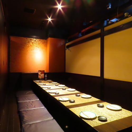 団体様でも個室でご案内