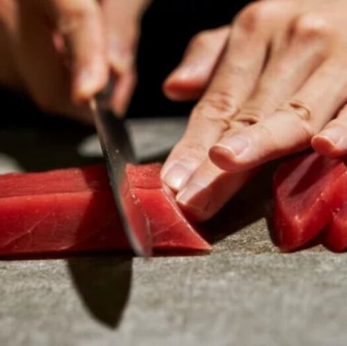 市場直送の魚介たち