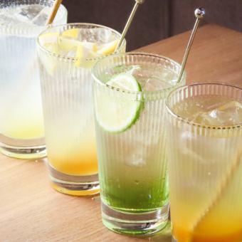 【月～木曜日限定！】生ビール付単品飲み放題コース100分2,500円(税込)