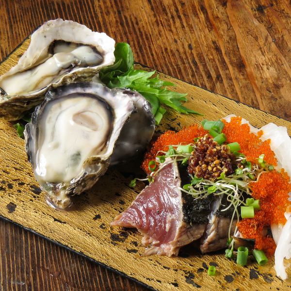 Famous oysters produced in Hyogo prefecture