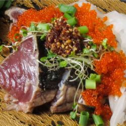 名物ノカツオたたき